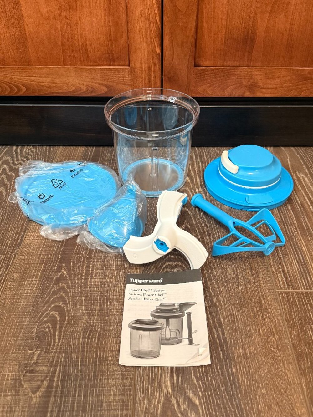 Tupperware Power Chef System - Blue
